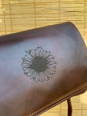 Women's leather crossbody bag 'Sofia'