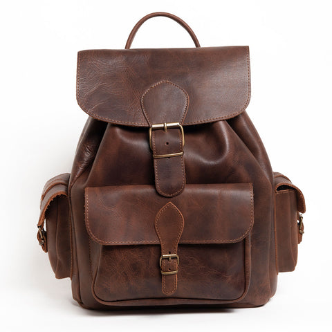 Leather rucksack XLarge "Odyssey"