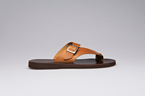 Leather sandals "Poseidon"