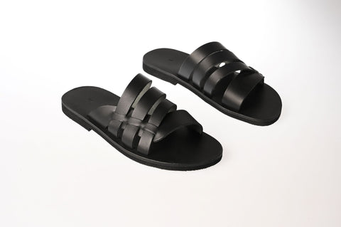 Greek leather sandals for men "Minotaur"