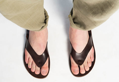 Men's thong flip flops "Eolos"