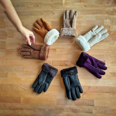 Παιδικά δερμάτινα γάντια