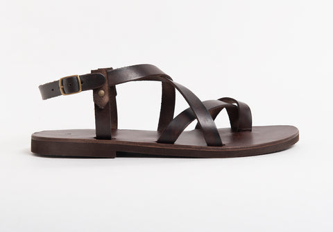 Leather sandals "Zeus"