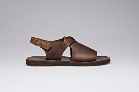 Handmade ankle-strap sandals "Icarus"