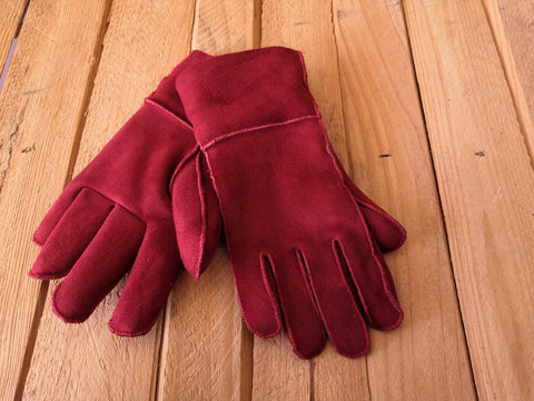Παιδικά δερμάτινα γάντια, παιδικά γάντια προβάτου μαλλί γάντια χιονιού γάντια προβάτου γάντια από δέρμα αρνιού
