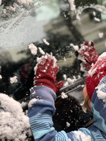 Παιδικά δερμάτινα γάντια, παιδικά γάντια προβάτου μαλλί γάντια χιονιού γάντια προβάτου γάντια από δέρμα αρνιού